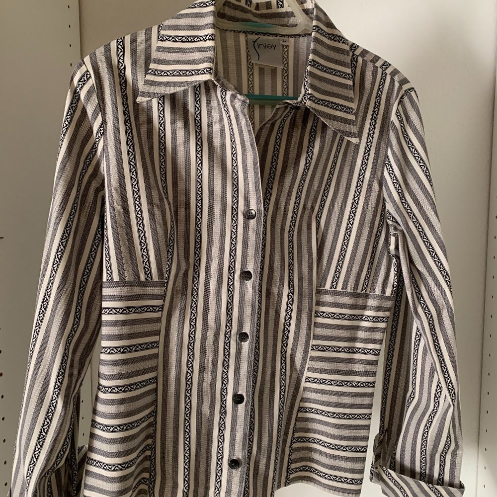 Finley Striped Button-Down Shirt